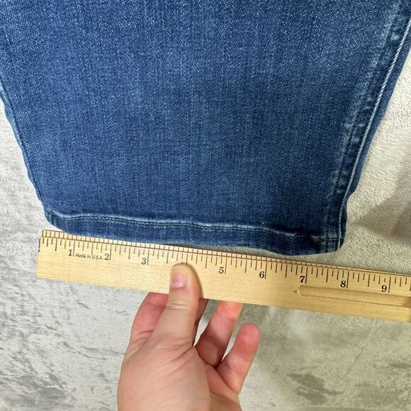 Lane Bryant Jeans Womens 20 Blue High Rise Straight Curvy Fit Flex Magic Waist - Picture 11 of 12